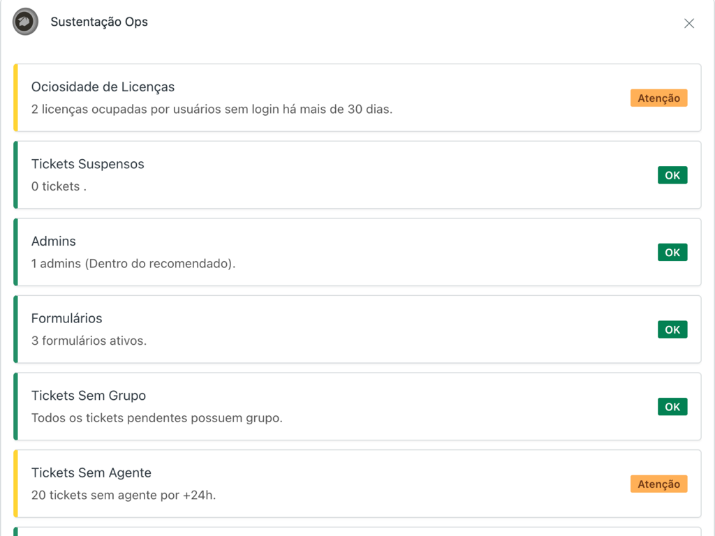 Sustentação Ops screenshot 1
